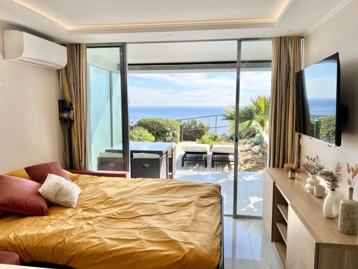 Luxueux Appartement - Vue Mer - Piscine - Free Parking - Monaco Кап д'Аил Екстериор снимка
