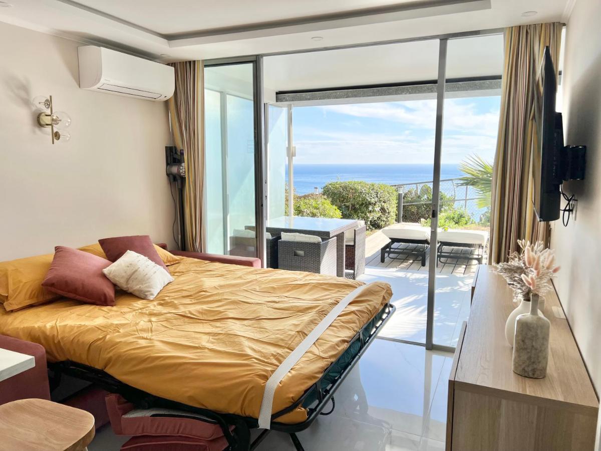 Luxueux Appartement - Vue Mer - Piscine - Free Parking - Monaco Кап д'Аил Екстериор снимка