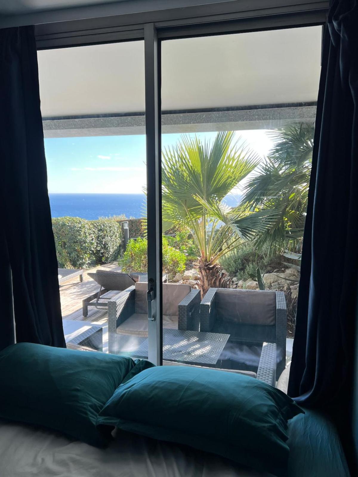 Luxueux Appartement - Vue Mer - Piscine - Free Parking - Monaco Кап д'Аил Екстериор снимка