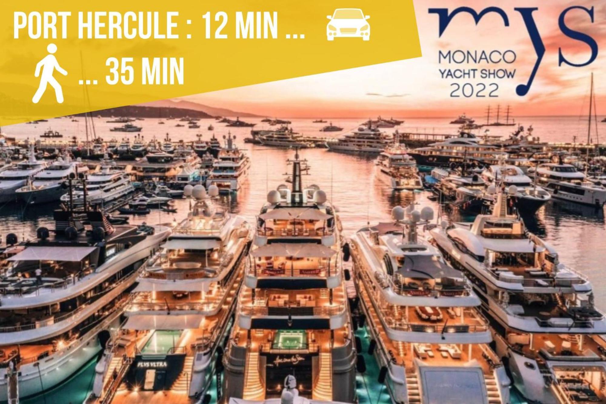 Luxueux Appartement - Vue Mer - Piscine - Free Parking - Monaco Кап д'Аил Екстериор снимка