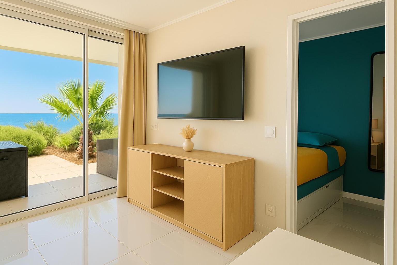 Luxueux Appartement - Vue Mer - Piscine - Free Parking - Monaco Кап д'Аил Екстериор снимка